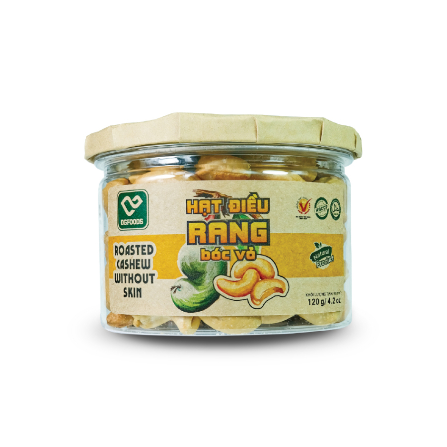 Hạt Điều Rang Bóc Vỏ 120g